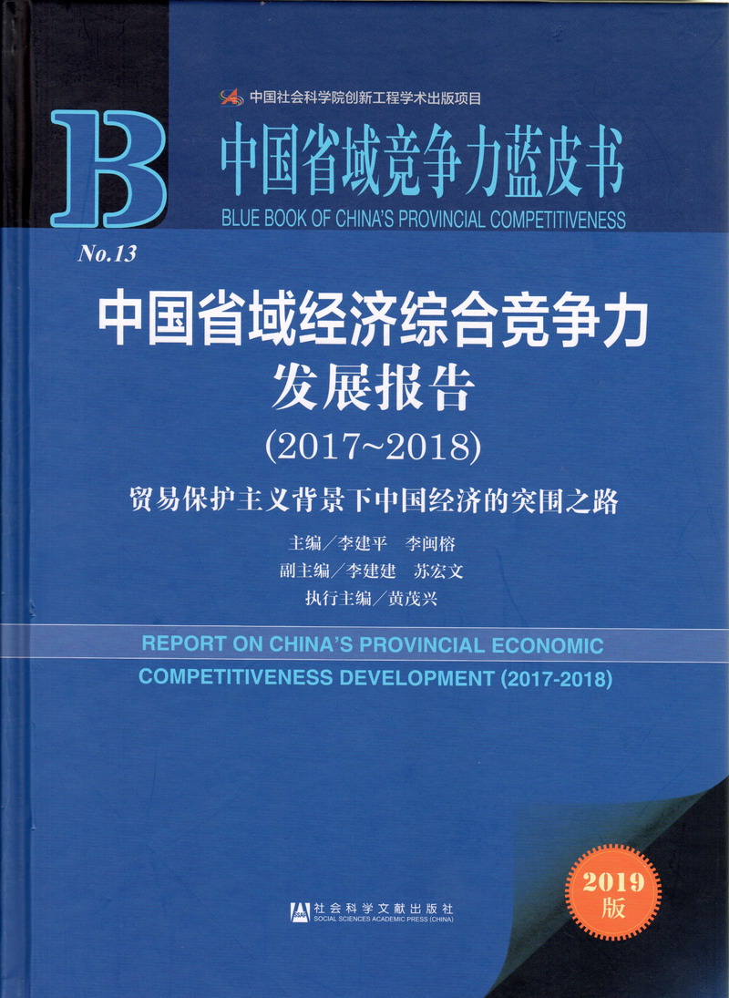 把美女艹到喷水在线观看中国省域经济综合竞争力发展报告（2017-2018）